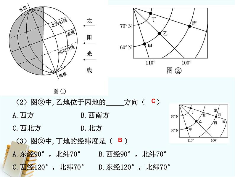 2024年江西省中考地理复习:地球和地图课件03