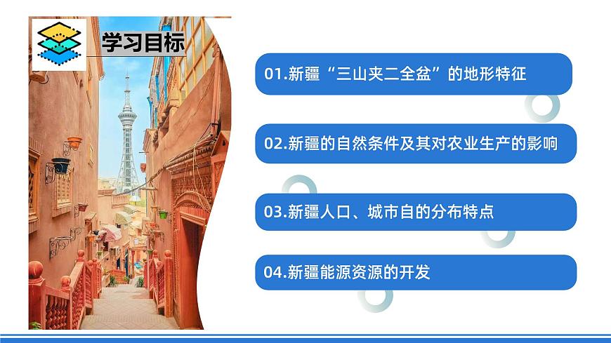 商務(wù)星球版地理八年級下冊 8.2 新疆維吾爾自治區(qū)（課件）第4頁