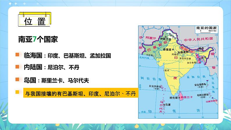 晋教版地理七年级下册 10.2.1 印度(第1课时)(课件)07