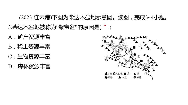 2024中考地理三轮复习第20讲 中国的地形课件第4页