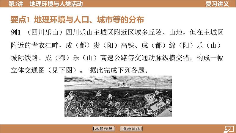 第3讲 地理环境与人类活动 复习讲义课件 2024中考地理总复习专题突破第2页