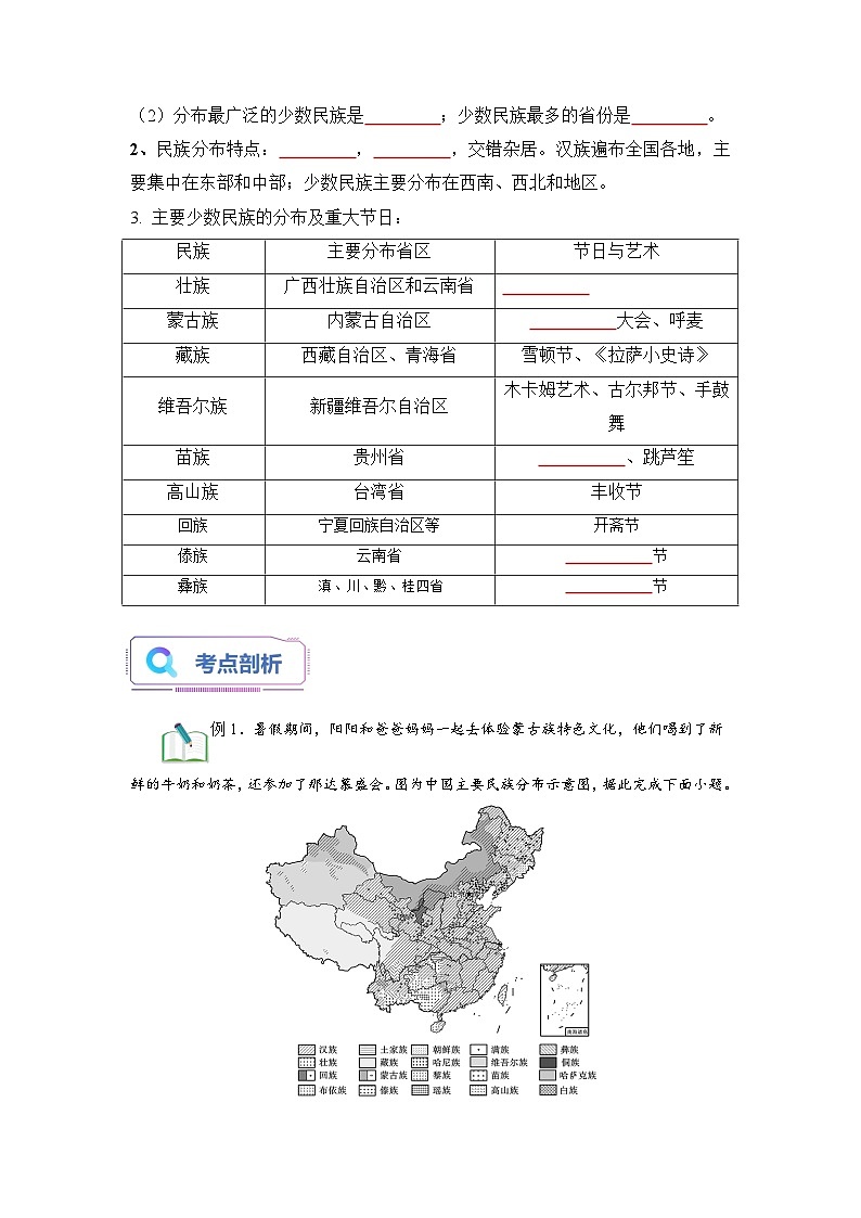 第03讲 民族(原卷版)第2页