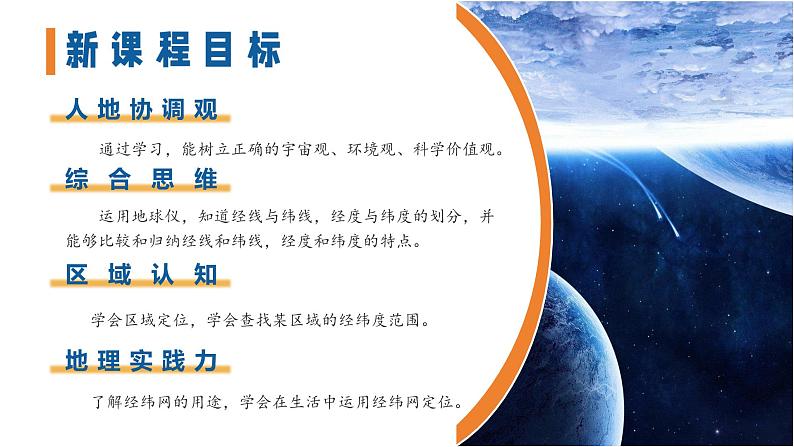 【人教版】七上地理 1.2.3 地球与地球仪(第3课时 利用经纬网定位) 课件03
