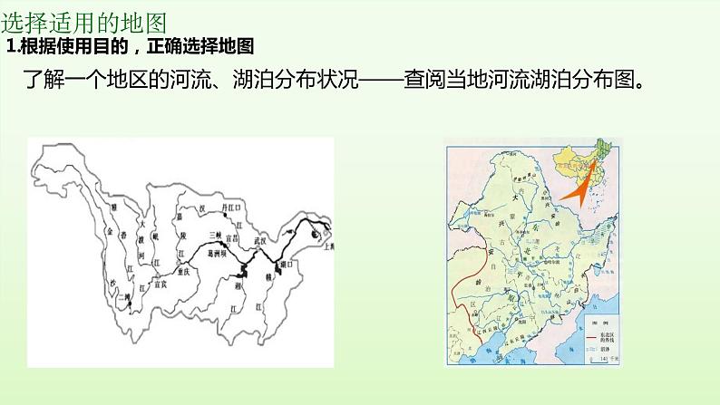 2.3 地图的选择和应用(教学课件)——初中地理人教版(2024)七年级上册06