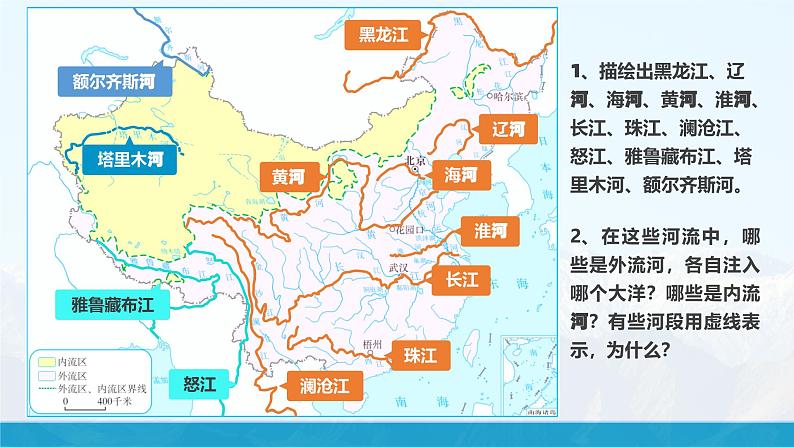 湘教版初中地理8上第二章 第三节 《中国的河流》教学课件(第1课时)08