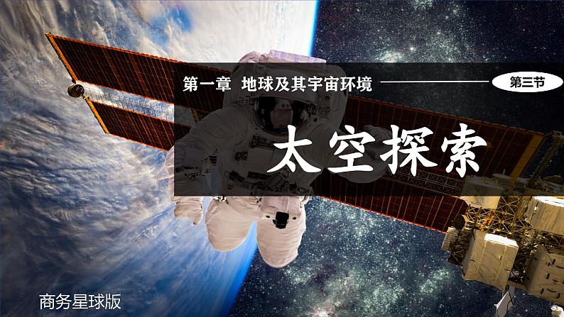 【核心素养】商务星球版(2024)地理七年级上册 1.3 太空探索(课件+练习)01