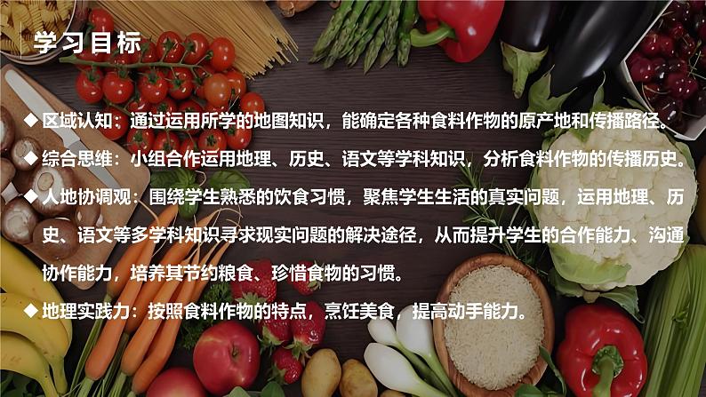跨学科主题学习——探索外来食料作物传播史(课件+教案)-2024-2025学年最新人教版七年级地理上册03