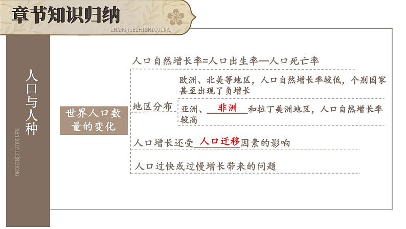 第五章 居民与文化 综合复习 课件2024~2025学年人教版七年级地理上册第3页