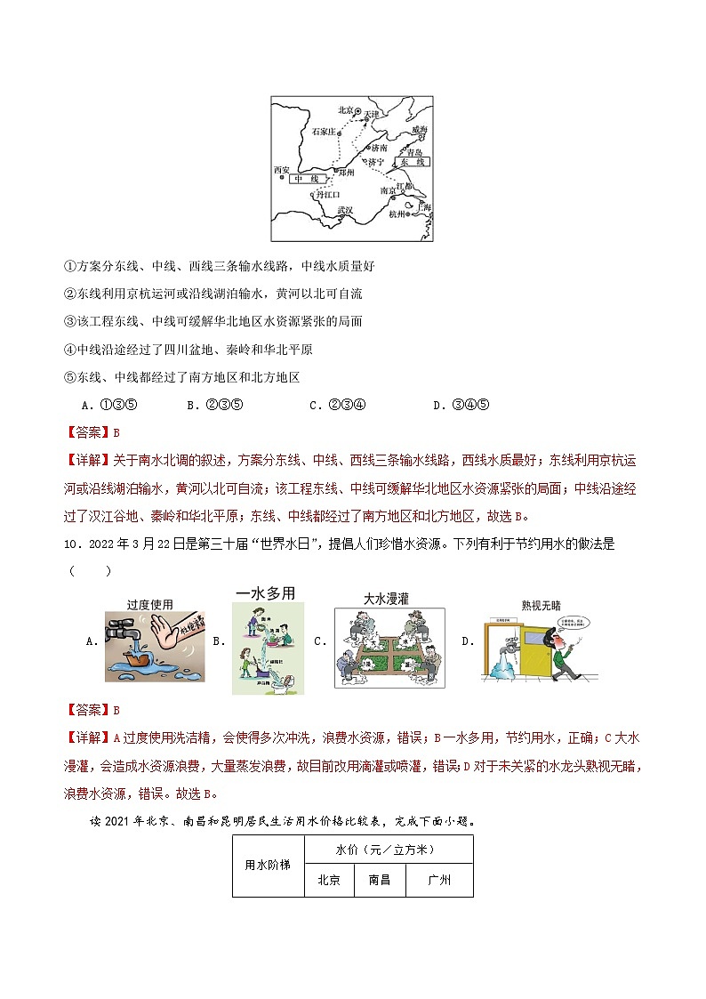 人教版初中地理八年级上册 3.3 水资源(课件+教案+练习+导学案)03