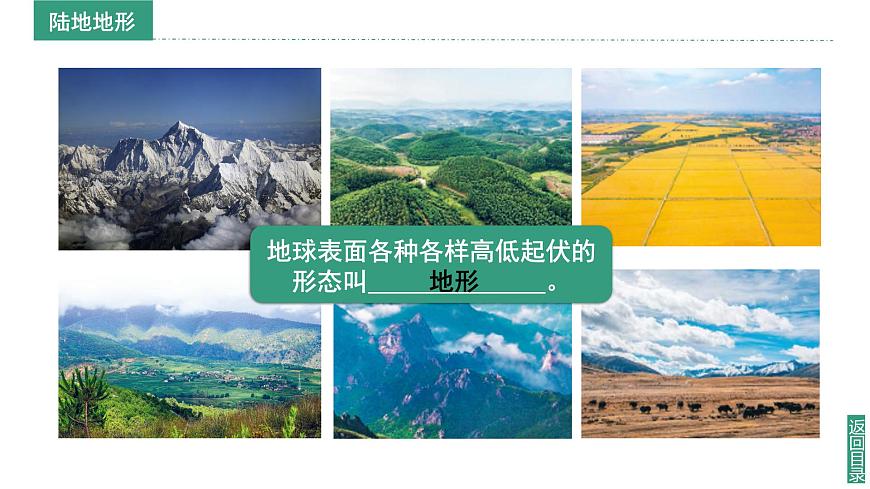 【同步課件】湘教版（2024）七年級(jí)上冊(cè) 3.2《世界的地形》課件第7頁(yè)