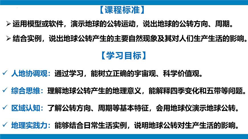 2024-—2025學(xué)年七年級上冊人教版1.3地球的運動（課時2）PPT第5頁