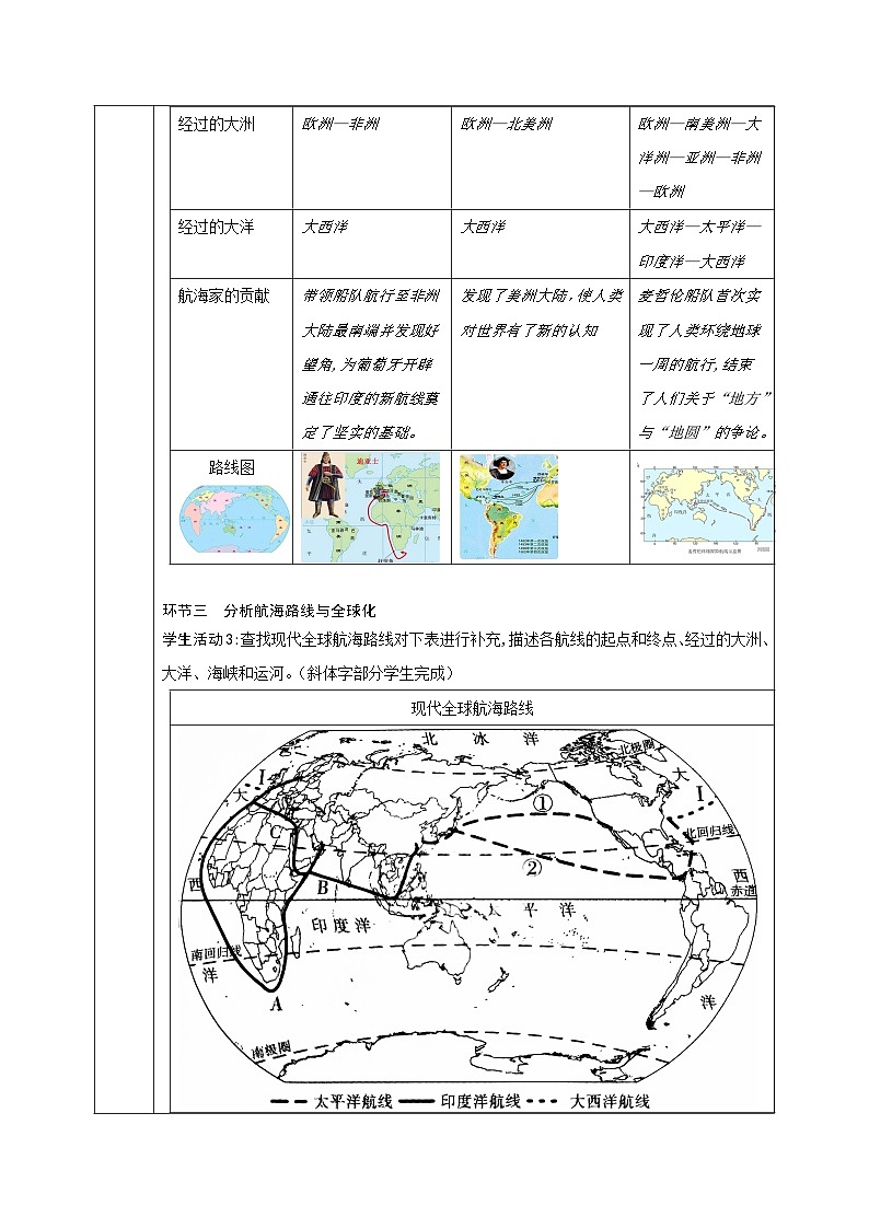 【新教材】湘教版地理七上第3章地球的面貌 大单元整体教学设第3页