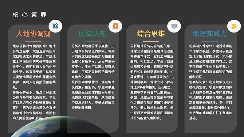 2.2 用地球仪探究地球公转 课件-七年级地理上学期晋教版(2024)06