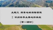 晋教版（2024）七年级上册（2024）2 识别世界主要地形类型背景图ppt课件