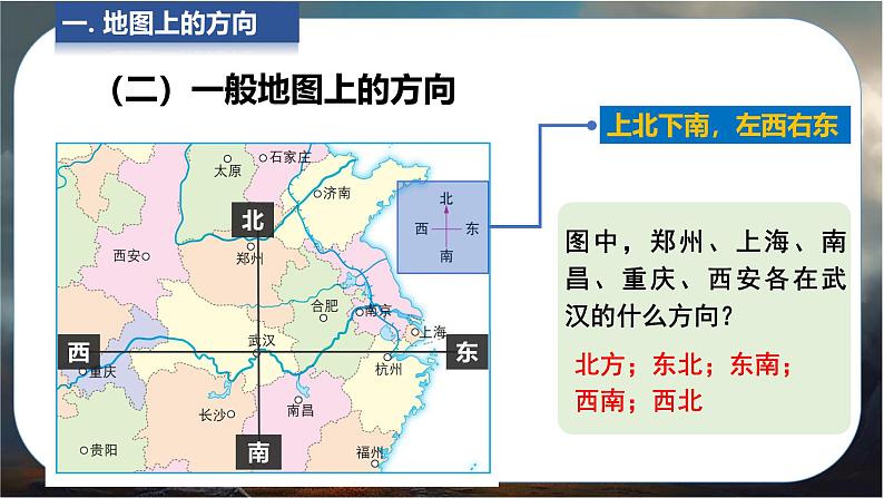 2024-2025学年星球版七年级地理上册课件 3.第三章 地图与地理信息技术 1.第一节 地图的基本要素第7页