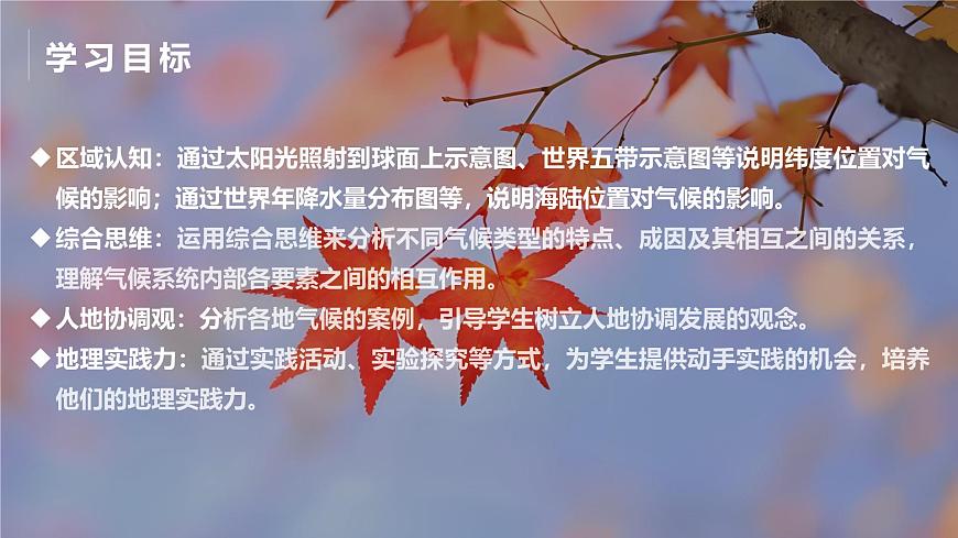 5.3影響氣候的主要因素（課件）-2024湘教版地理七年級(jí)上冊(cè)pptx第3頁(yè)