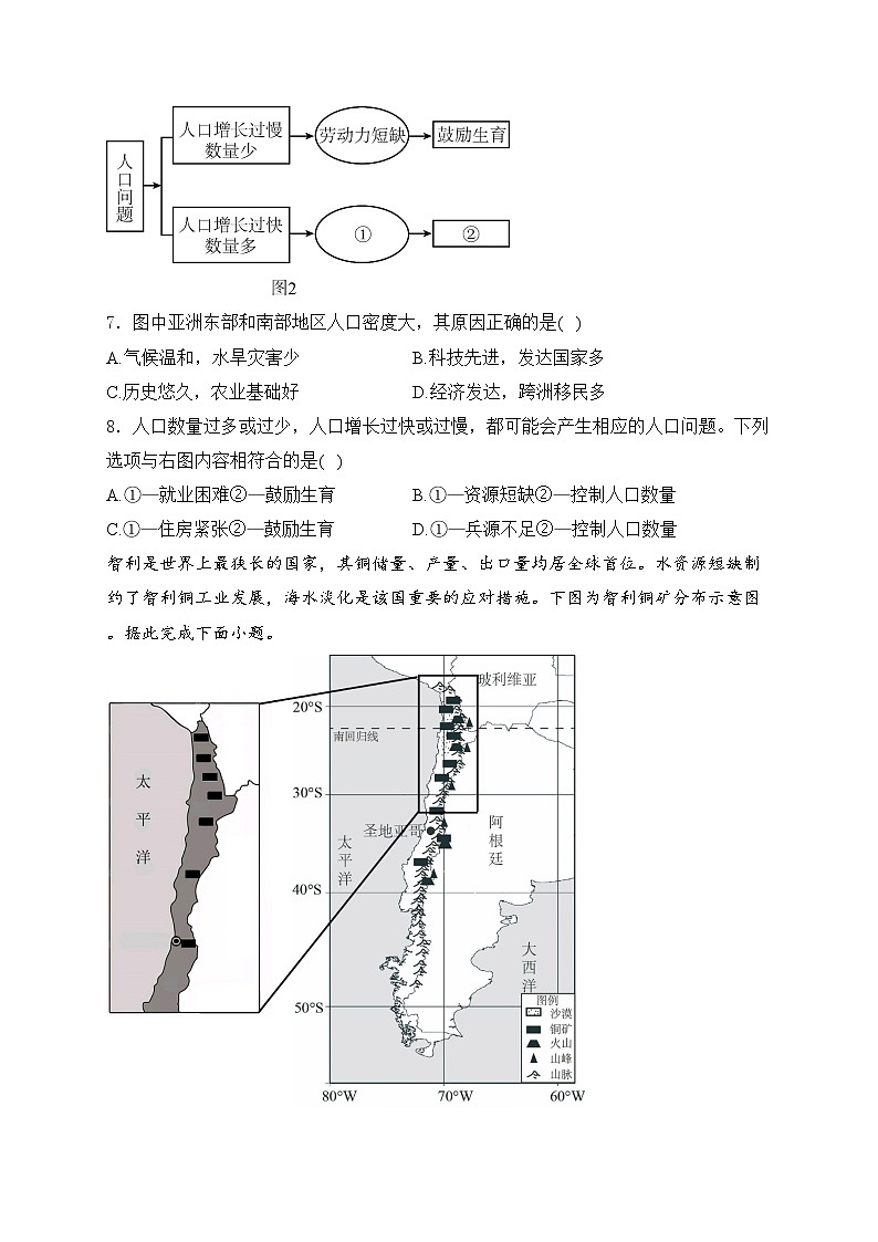 考点四:认识大洲——三年(2022-2024)中考地理真题分类汇编(含答案)第3页