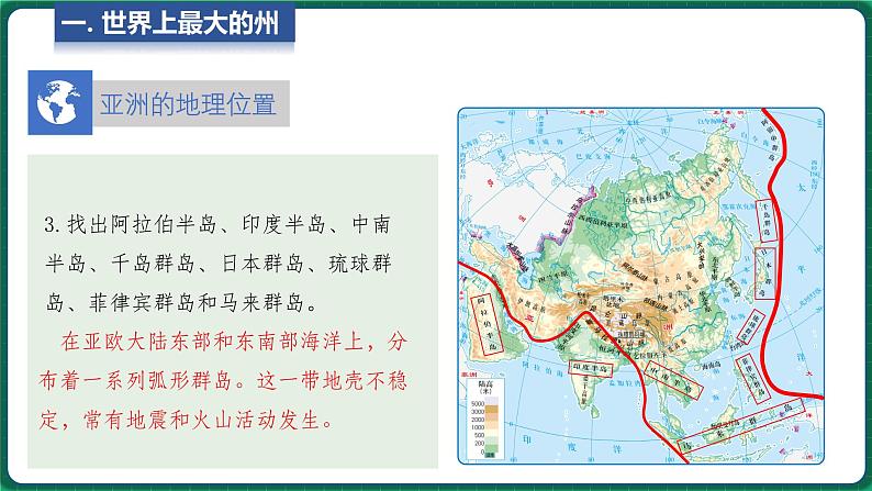 5.1 亚洲的自然环境 第1课时(课件)-2024-2025学年八年级地理下学期中图版第8页