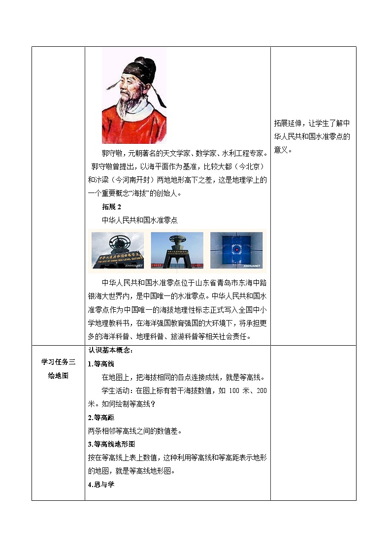人教版(2024版)七年级地理上册2.2《地形图的判读》教学设计第3页