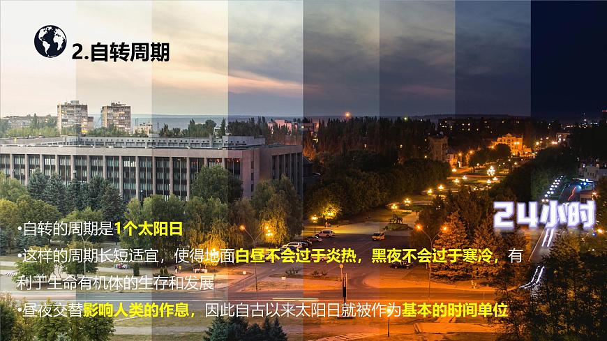 初中 地理 人教版(2024) 七年級(jí)上冊(cè)(2024) 第一章 地球 第三節(jié) 地球的運(yùn)動(dòng) 課件第8頁(yè)