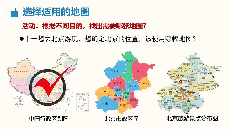 初中 地理 人教版(2024) 七年级上册(2024) 第二章 地图 第三节 地图的选择和应用 课件第8页