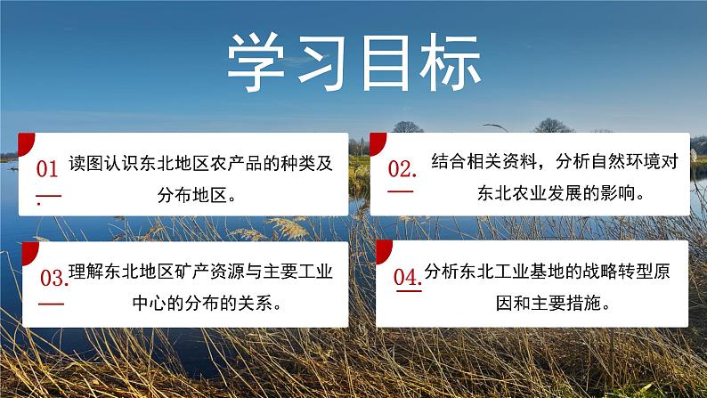 湘教版初中地理八年级下册6.3东北的产业的分布 课件第4页