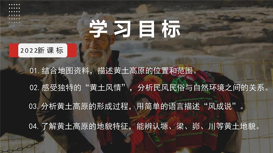 6.3世界上最大的黃土堆積區(qū)——黃土高原（第一課時）教學課件第2頁