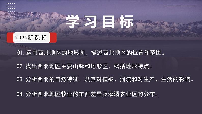 8.1西北地区的自然特征与农业(教学课件)第5页