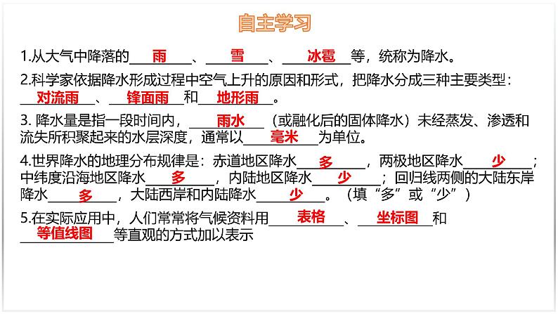 5.2.2 气温和降水(第2课时)-初中地理七年级上册 同步教学课件(湘教版2024)第3页