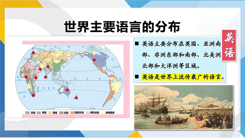 湘教版七上地理 4.3 丰富多彩的世界文化(课件)第8页