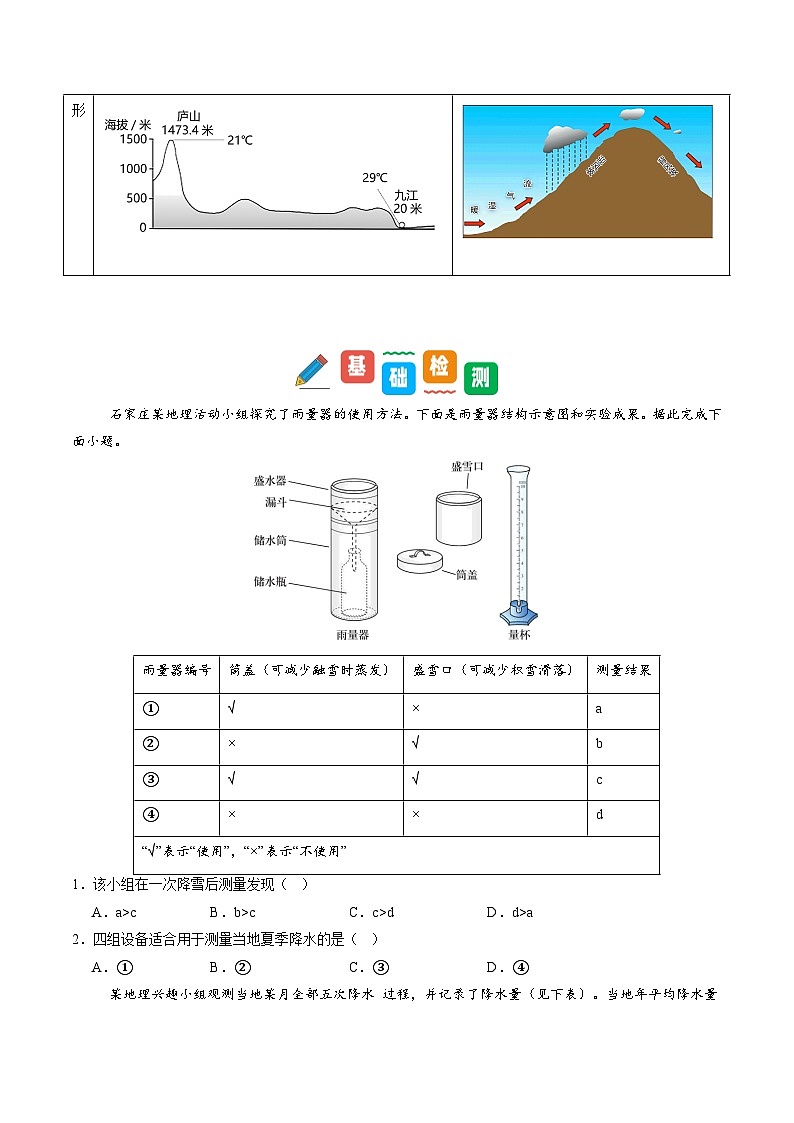 4.2.3 天气与气候(同步练习)第2页