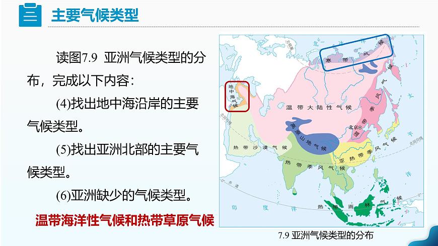 人教版七下 7.1《自然環(huán)境》 第3課時(shí) 多樣的氣候  課件第7頁