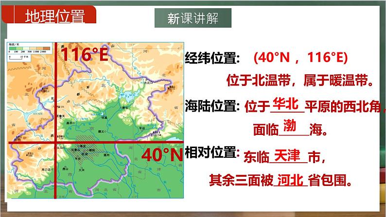 人教版地理八年级下册 6.4《祖国的首都——北京》课件第3页