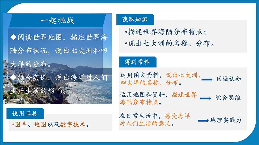 初中  地理  人教版（2024）  七年級(jí)上冊(cè)第一節(jié) 大洲和大洋 課件第3頁(yè)