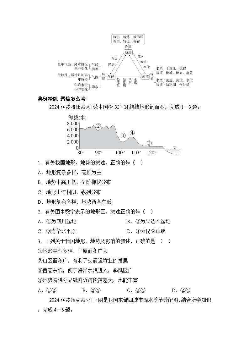 2025年中考地理一轮复习专题突破(专练) 专题二 学方法·区域认知体系建构 特征与差异(含答案)第2页