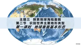 3.2.1识别世界主要地形类型-地球表面基本形态课件-2024-2025学年七年级地理上册晋教版