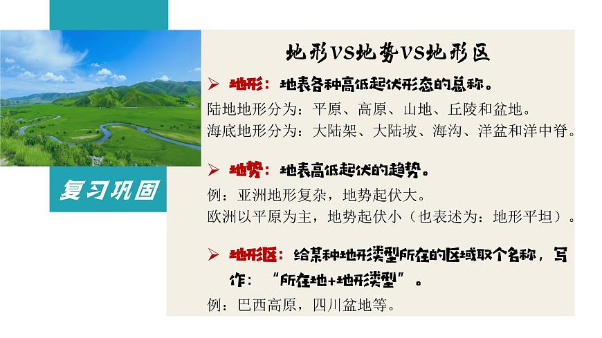 7.1.2亞洲的自然環(huán)境【課件】（第2課時(shí)——地勢(shì)起伏大，長(zhǎng)河眾多）——2025新教材人教版初一地理下冊(cè)第5頁(yè)