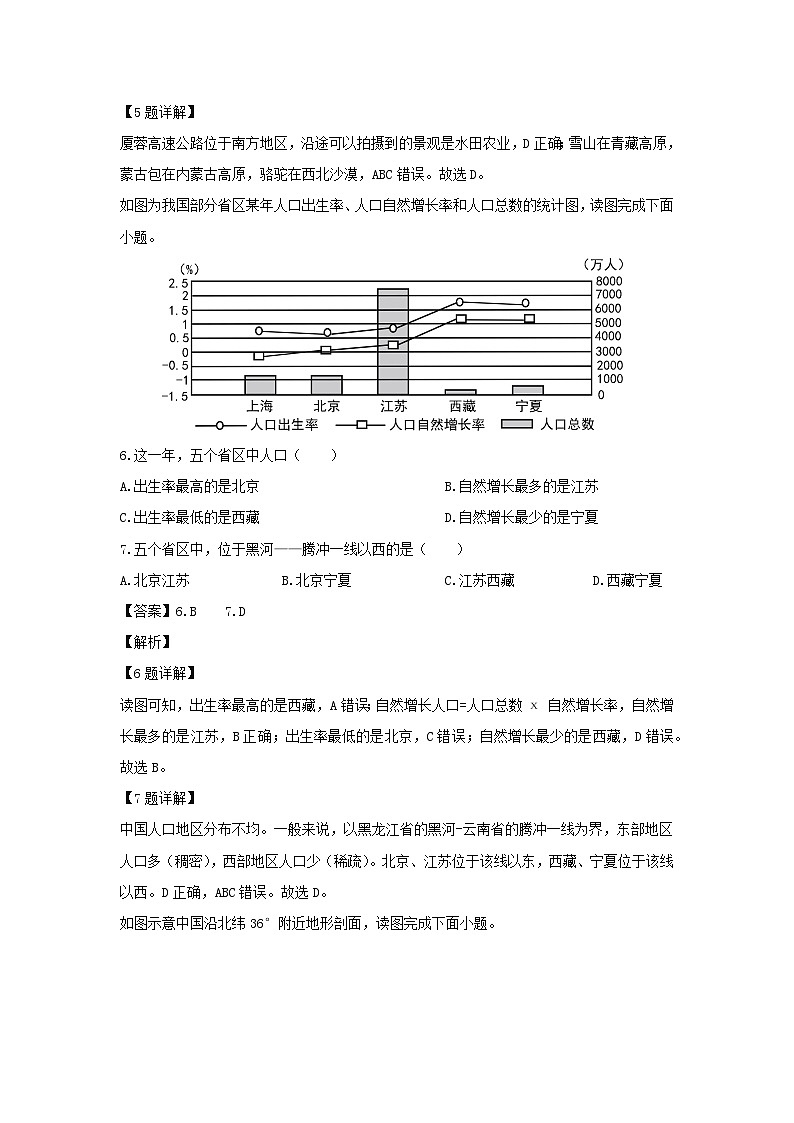 2023~2024學(xué)年福建省泉州市永春縣八年級(jí)上學(xué)期期末質(zhì)量監(jiān)測(cè)地理試卷（解析版）第3頁(yè)