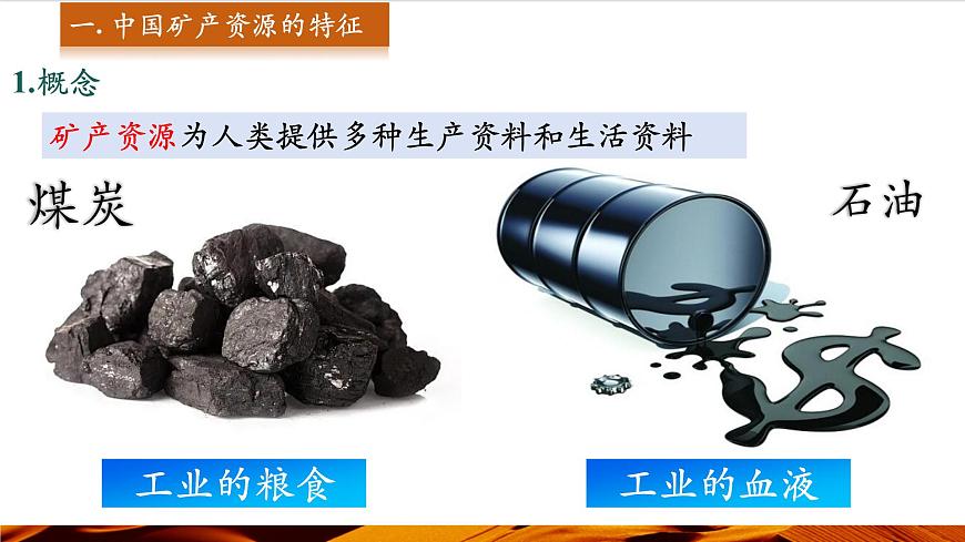 第1課時  中國礦產(chǎn)資源的特征第4頁