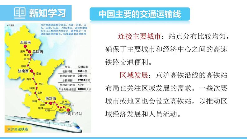 中图版(2024)七下地理课件 第五章 第五节 第一课时 中国主要的交通运输线第4页