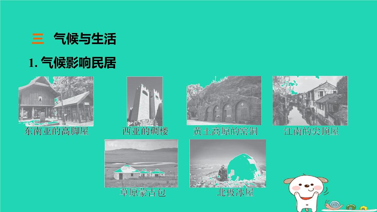 福建省2024中考地理2专题突破篇第30课时气候对人类活动的影响课堂讲本课件第8页