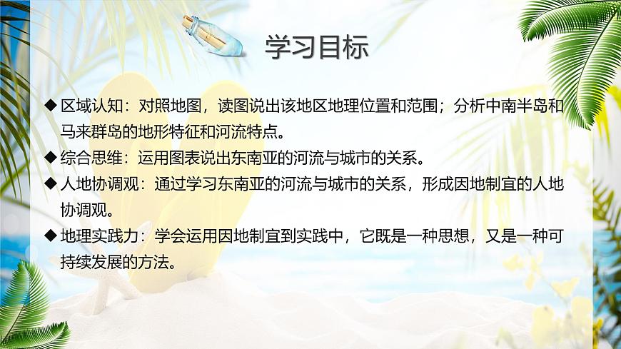 8.1.1東南亞【課件】（第1課時——十字路口的位置、地形、人口與城市）——2025新教材湘教版初一地理下冊pptx第3頁