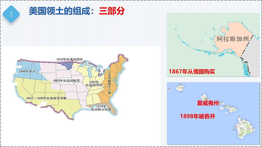 6.3美國（第1課時(shí)） - 初中七年級地理下冊 同步教學(xué)課件（粵教粵人版2024）第5頁
