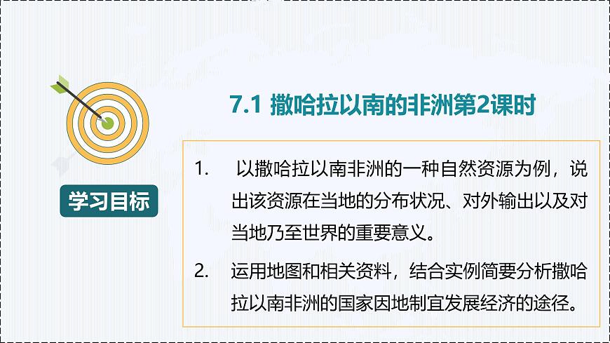 7.1撒哈拉以南的非洲（第2課時(shí)） - 初中七年級(jí)地理下冊(cè) 同步教學(xué)課件（粵教粵人版2024）第2頁