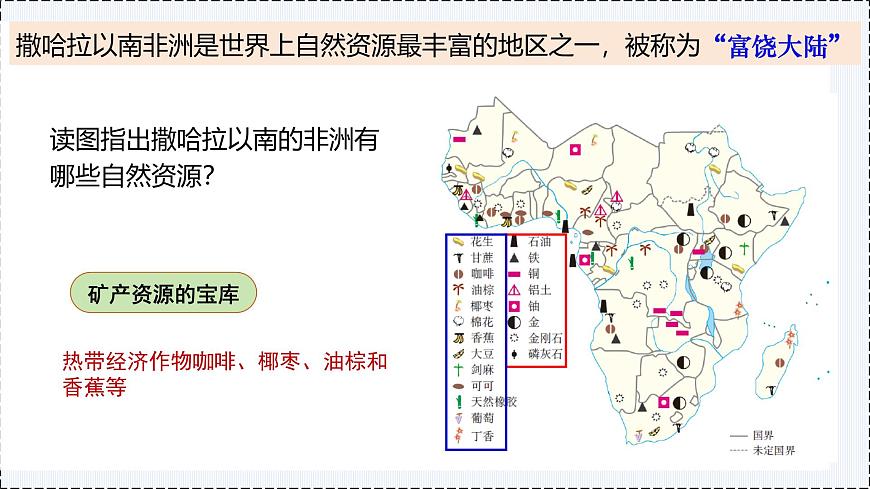 7.1撒哈拉以南的非洲（第2課時(shí)） - 初中七年級(jí)地理下冊(cè) 同步教學(xué)課件（粵教粵人版2024）第3頁