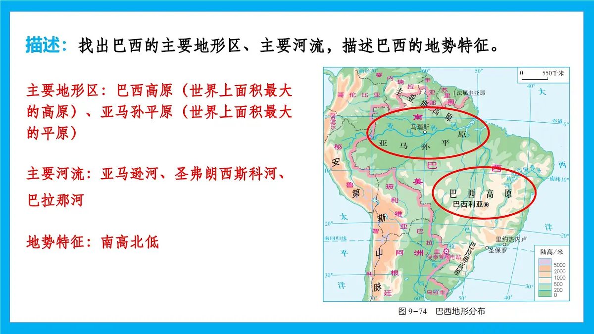 【湘教新版】7下第九章 探究与实践 《走进巴西》教学课件第7页