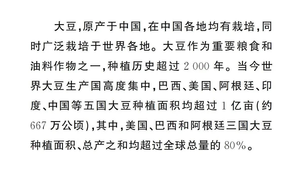 初中地理新人教版七年级下册大单元主题探究一 世界大豆生产现状作业课件2025春第2页