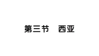 地理七年级下册（2024）第三节 西亚作业ppt课件