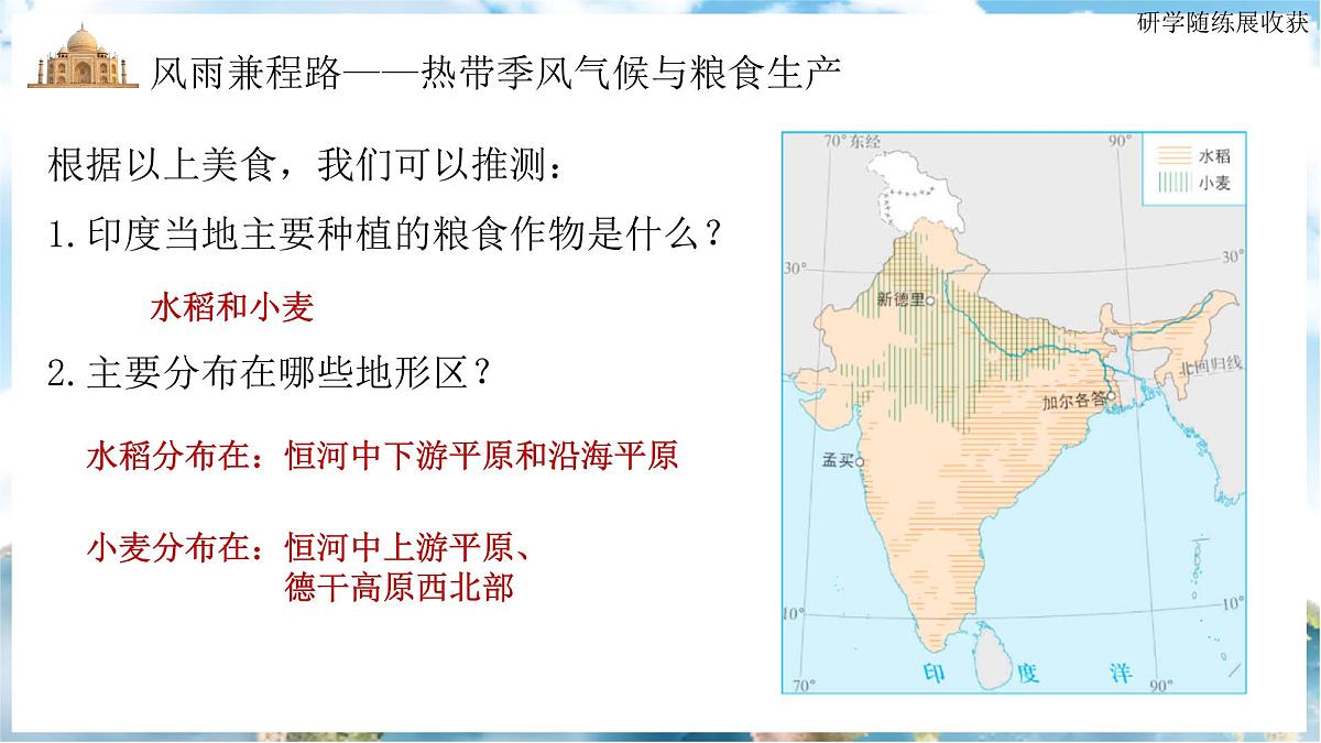 8.3 印度 第二课时 课件-2024-2025学年七年级地理下学期人教版(2024)第6页