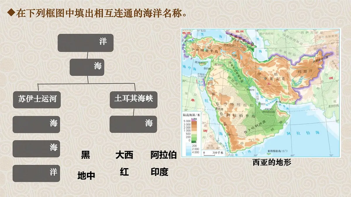 人教版(2024) 七年级地理下册(2024) 第九章 东半球其他的地区和国家第一节 西亚 课件第5页